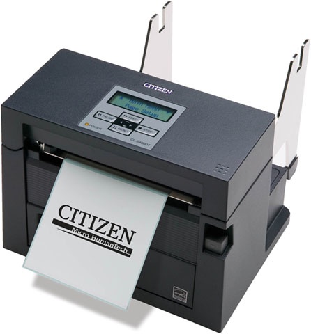 Citizen CL-S400DT, Impresora de Etiquetas, Térmica Directa , 203DPI, USB/Serial, Negro