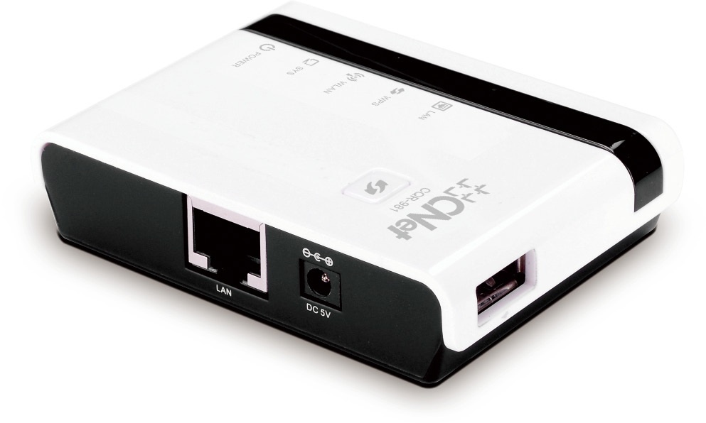 Router Portátil Cnet Fast Ethernet CQR-981, Inalámbrico, 1x RJ-45, 2.4GHz