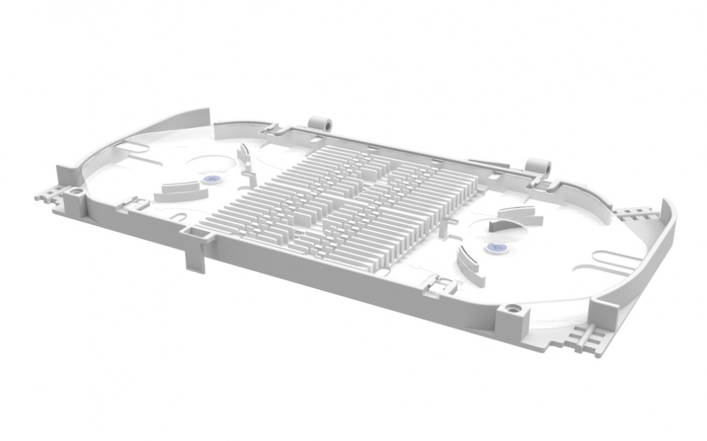CommScope Charola de Empalme para Fibra Óptica, 48 Empalmes, Gris