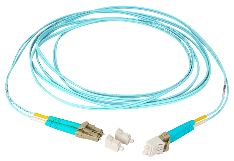 CommScope Cable Fibra Óptica Multimodo OM4 LC Macho - LC Macho, 8.2 Metros, Aqua