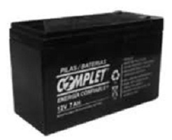 Complet Bateria de Reemplazo para UPS BAT-1-006, 12V, 7Ah