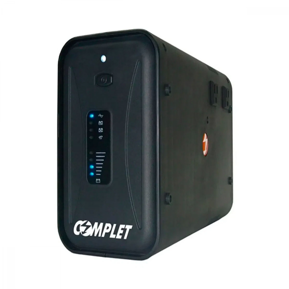 No Break Complet T1500, 750W, 1500VA, Entrada 90 - 145V, Salida 120V, 10 Contactos