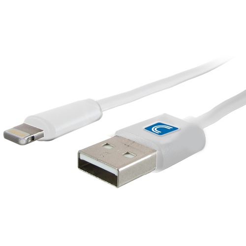 Comprehensive Cable Lightning Macho - USB A Macho, 1.8 Metros, Blanco