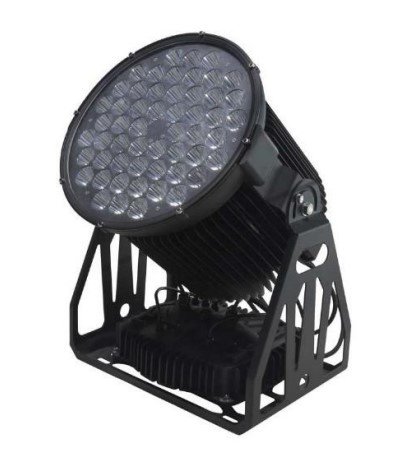 Construlita Reflector LED OU7360NRGA, Luz RGB, 340W, 24.000 Lúmenes, Negro