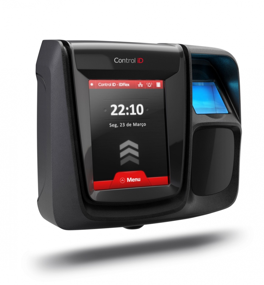 Control ID Control de Acceso y Asistencia Biométrico iDFlex, Huella y MiFare, 20.0000 Usuarios, USB