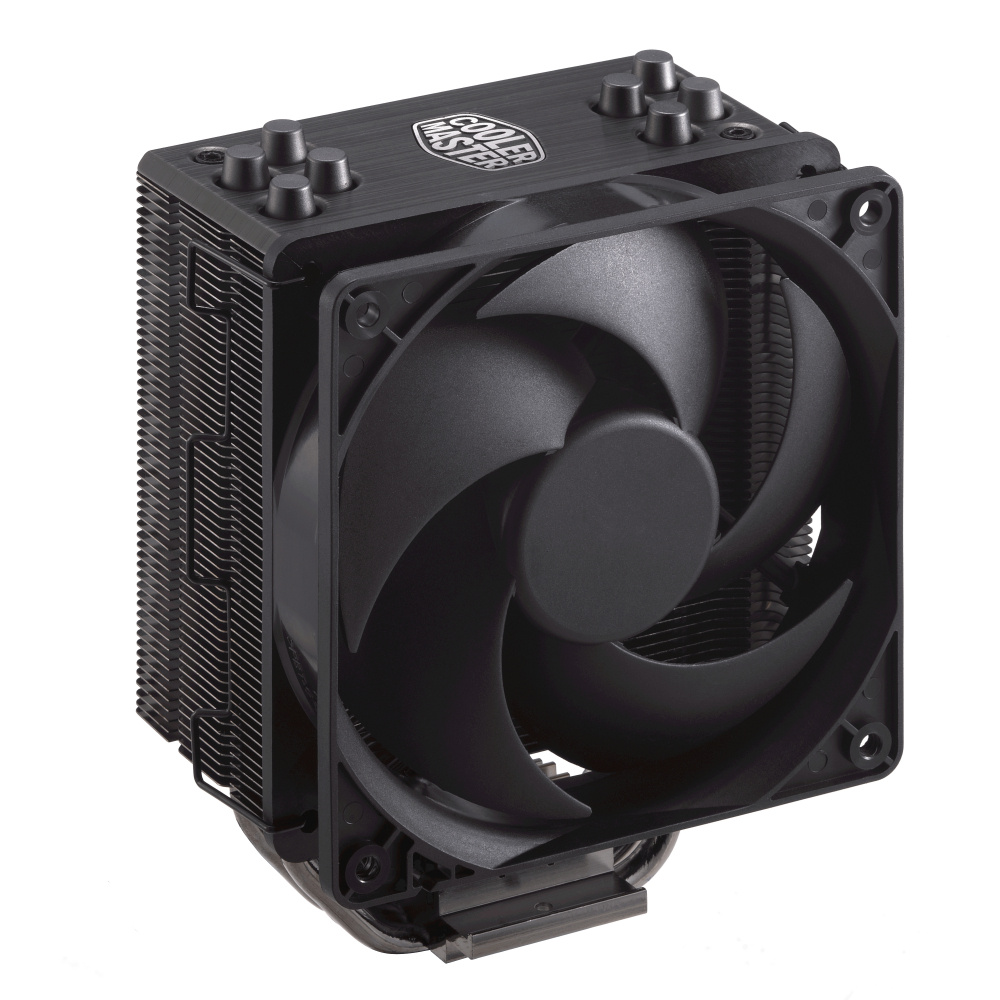 Disipador CPU Cooler Master Hyper 212 Black, 120mm, hasta 2000RPM, Negro 
