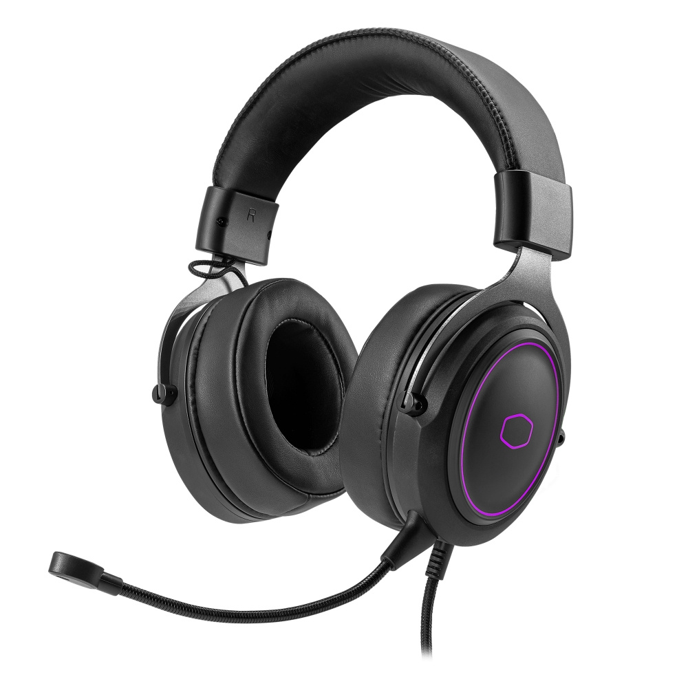 Cooler Master Audífonos Gamer CH-331 para PC, Alámbrico, USB, Negro