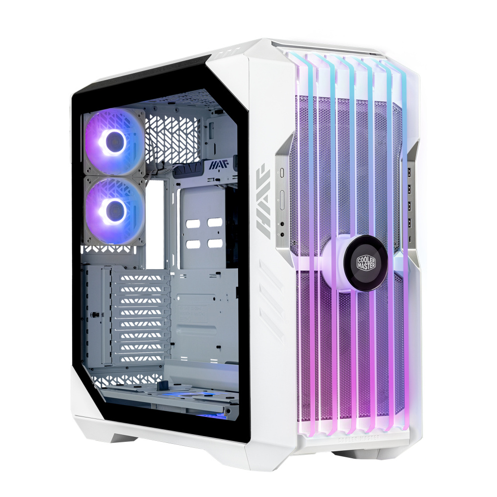 Gabinete Cooler Master HAF 700 EVO, Full Tower, ATX/EATX/Micro-ATX/Mini-ITX/SSI-CEB/SSI-EEB, USB 3.0, sin Fuente, 5 Ventiladores Instalados, Blanco 