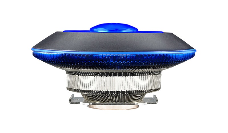 Disipador CPU Cooler Master MASTERAIR G100M RGB, 100mm, 600 - 2400RPM, Negro