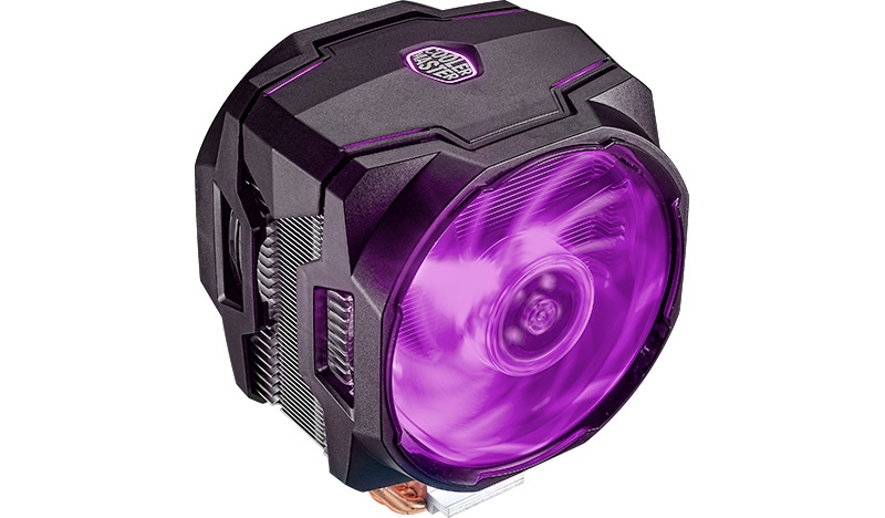Disipador CPU Cooler Master MasterAir MA610P RGB, 120mm, 600-1800RPM, Negro