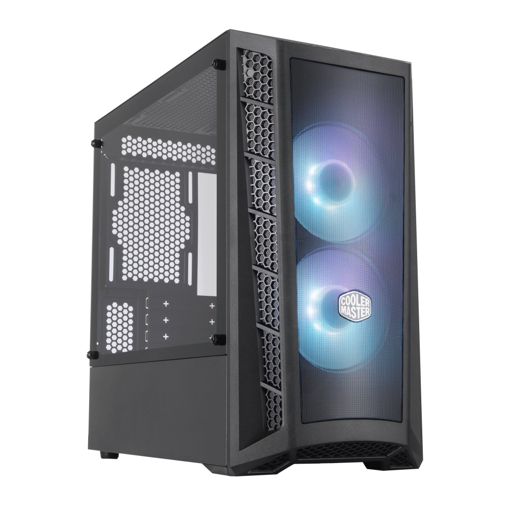 Gabinete Cooler Master MasterBox MB311L, Mini-Tower, Micro-ATX/Mini-ITX, USB 3.0, sin Fuente, 2 Ventiladores Instalados, Negro