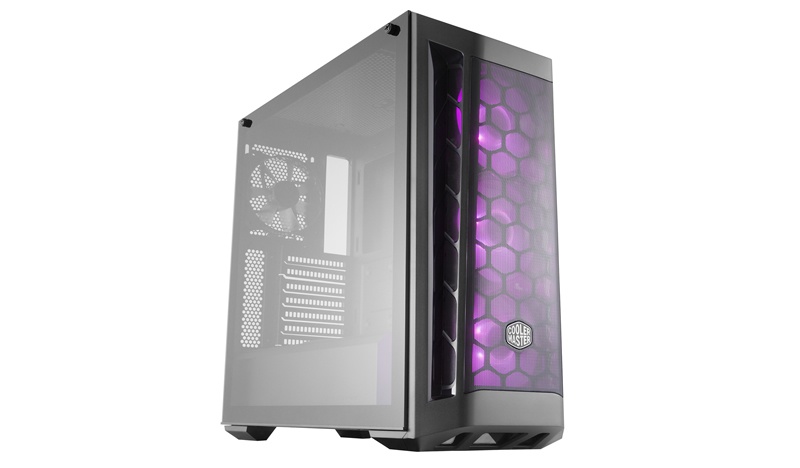 Gabinete Cooler Master MasterBox MB511 RGB con Ventana, Midi-Tower, ATX/Micro-ATX/Mini-ITX, USB 3.1, sin Fuente, Negro