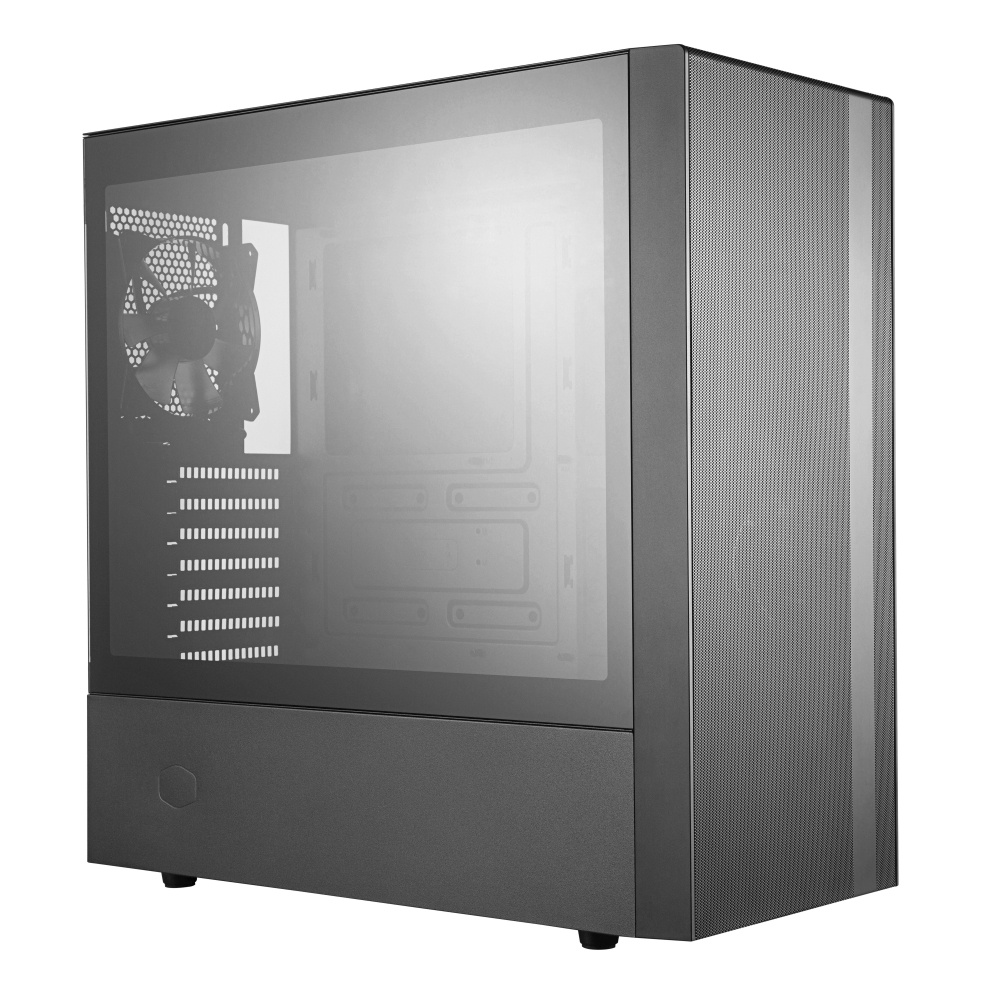 Gabinete Cooler Master MasterBox NR600 con Ventana, Midi-Tower, ATX/Micro ATX/Mini-ITX, USB 3.0, sin Fuente, Negro
