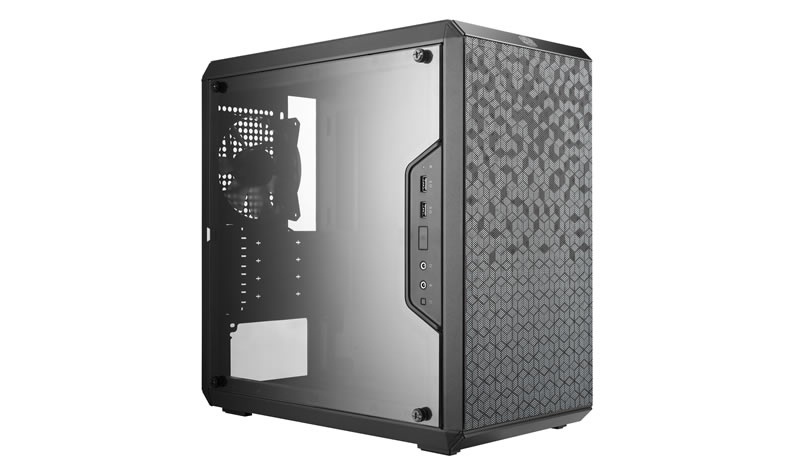 Gabinete Cooler Master Q300L con Ventana, Midi-Tower, Micro-ATX/Mini-ITX, USB 3.0, sin Fuente, Negro