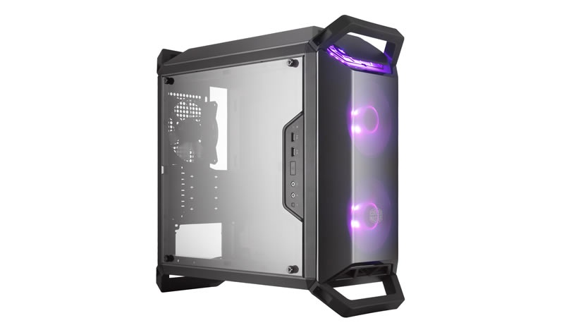Gabinete Cooler Master MasterBox Q300P con Ventana RGB, Midi-Tower, Micro-ATX/Mini-ITX, USB 3.0, sin Fuente, Negro