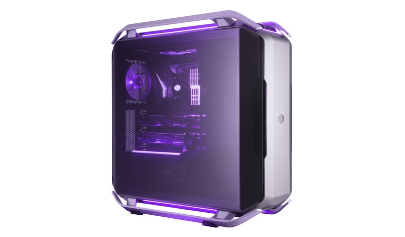 Gabinete Cooler Master Cosmos C700P con Ventana LED RGB, Full-Tower, ATX/EATX/Micro-ATX/Mini-ITX, USB 3.0, sin Fuente, Negro