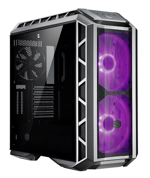 Gabinete Cooler Master H500P Mesh con Ventana RGB, Midi-Tower, ATX/EATX/Micro ATX/Mini-ITX, USB 2.0/3.1, sin Fuente, Negro/Gris
