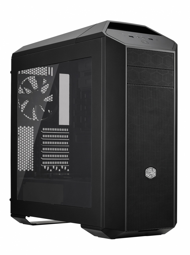 Gabinete Cooler Master MasterCase Pro 5 con Ventana, Midi-Tower, ATX/micro-ATX/mini-iTX, USB 3.0, sin Fuente, Negro