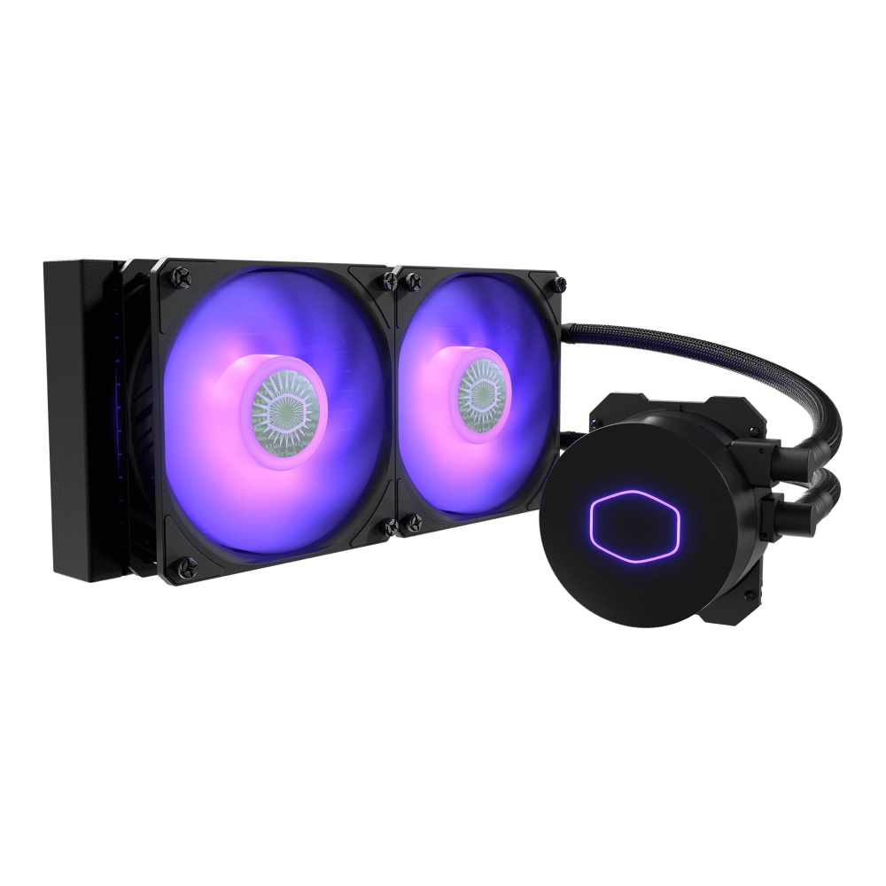 Cooler Master MasterLiquid ML240L V2 RGB Enfriamiento Líquido para CPU, 2x 120mm, hasta 1800RPM, Negro 
