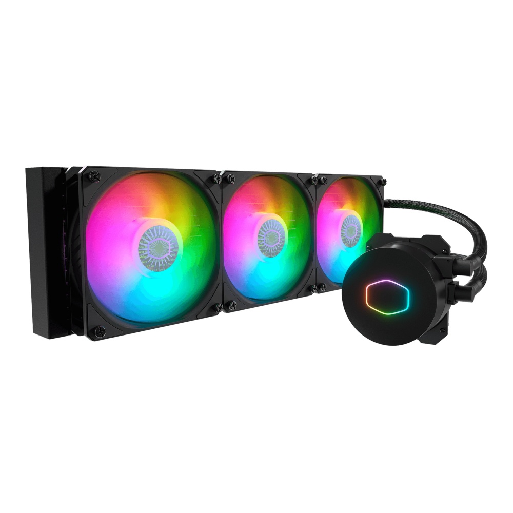 Cooler Master MasterLiquid ML360L V2 ARGB Enfriamiento Líquido para CPU, 3x 120mm, 650-1800RPM ― Requiere Kit de Actualización para Socket S-1700