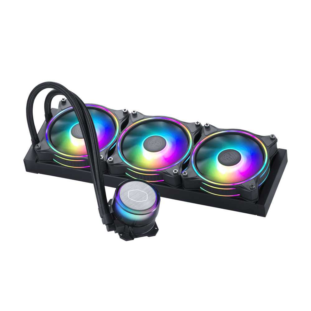 Cooler Master MasterLiquid ML360 Illusion Enfriamiento Líquido para CPU, 3x 120mm, hasta 1800RPM, Negro 
