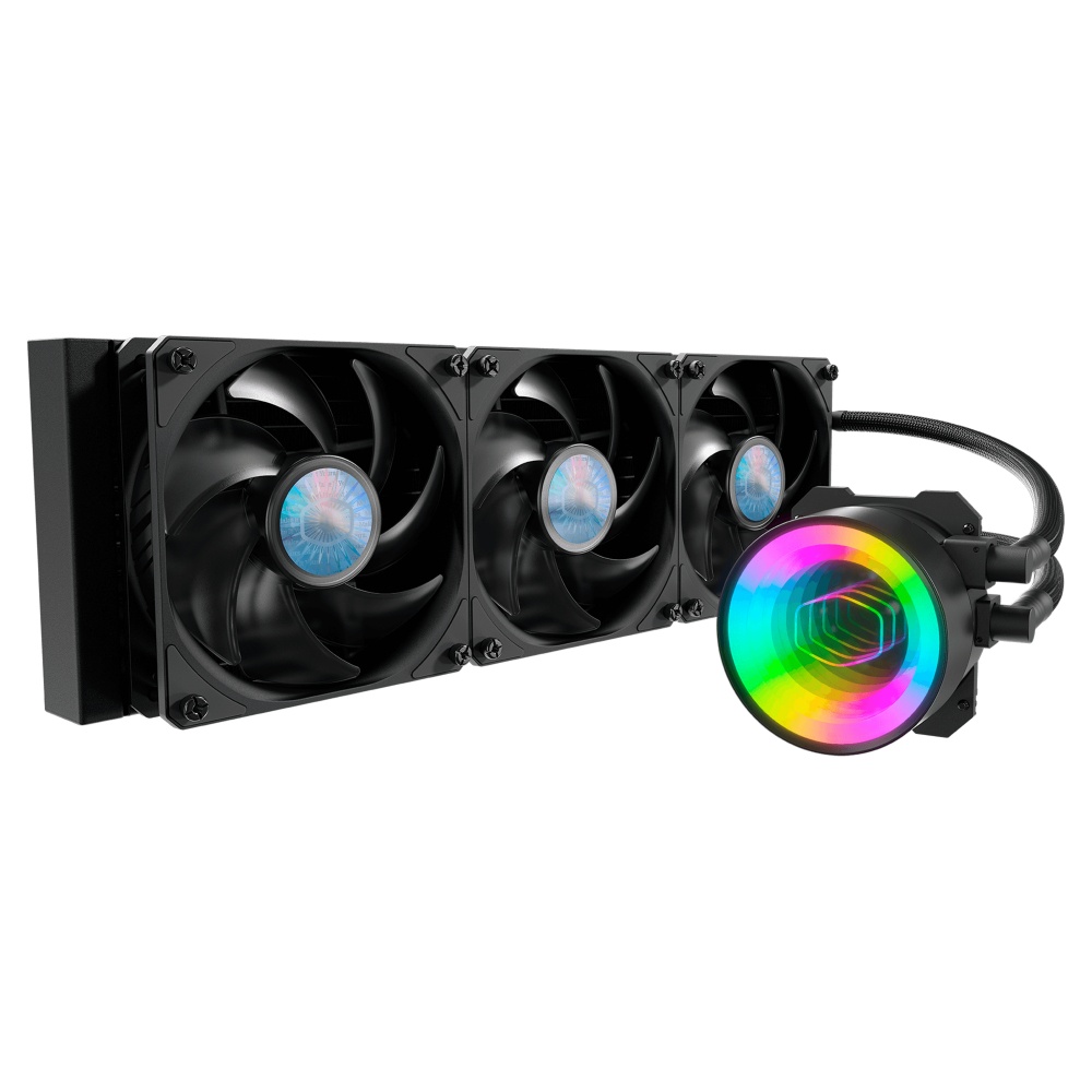 Cooler Master MasterLiquid ML360 Mirror Enfriamiento Líquido para CPU, 3x 120mm, hasta 1800RPM, Negro 