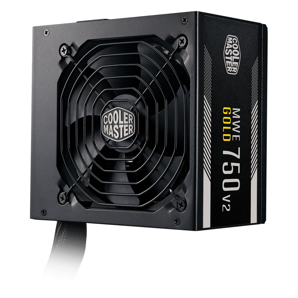 Fuente de Poder Cooler Master MWE GOLD 750 - V2 80 PLUS Gold, 24-pin ATX, 120mm, 750W 