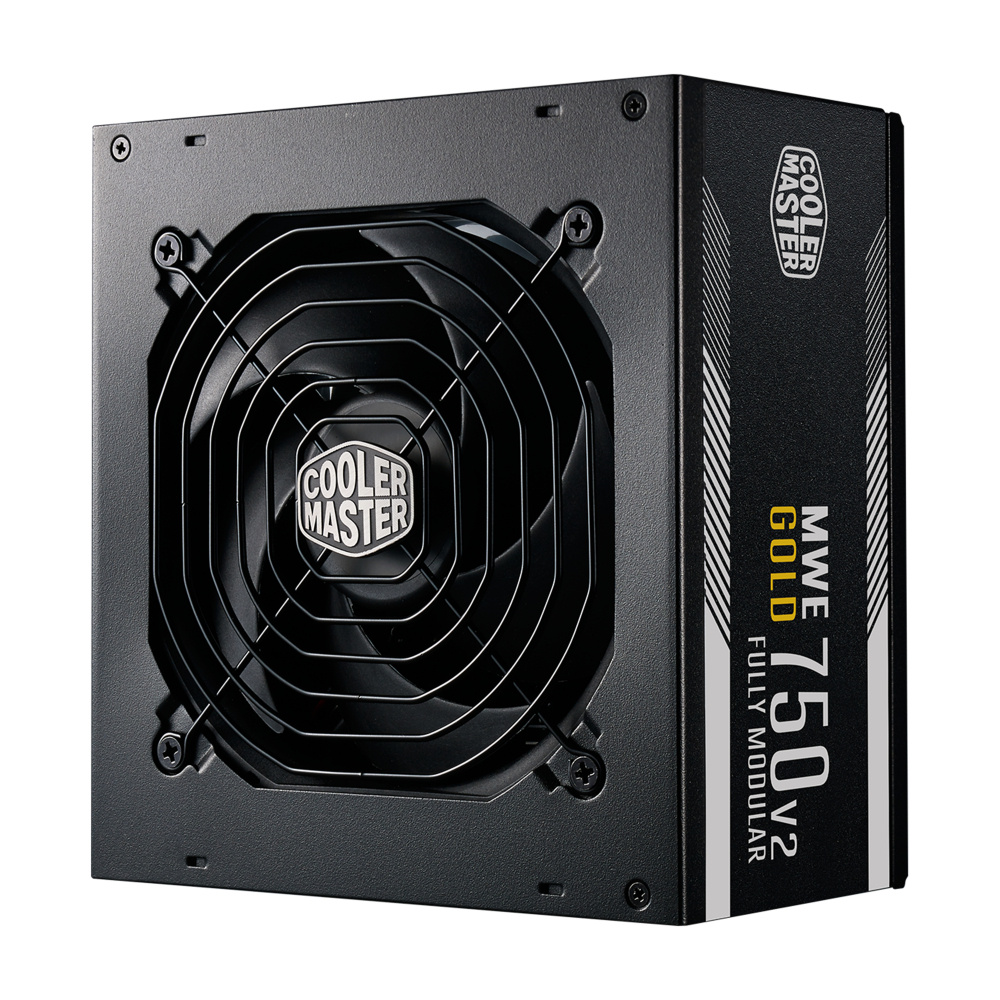 Fuente de Poder Cooler Master Cooler Master MWE Gold 750 80 PLUS Gold ATX, Modular, 24-pin ATX, 120mm, 750W
