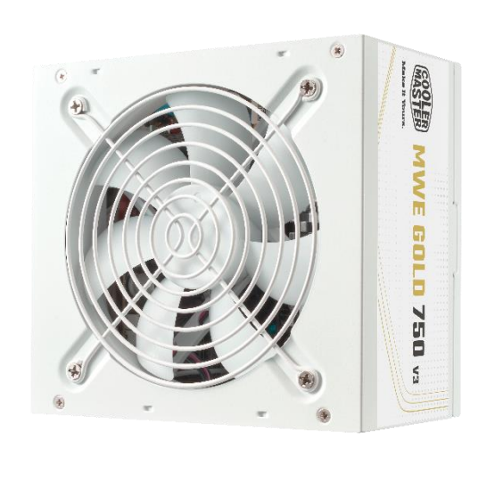 Fuente de Poder Cooler Master MWE GOLD 750 V3 80 PLUS Gold ATX, 24-pin ATX, 12VHPWR, 120mm, 750W