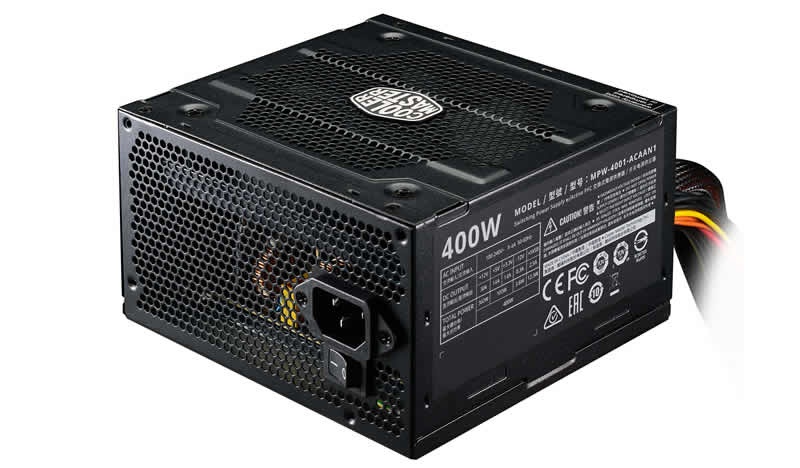 Fuente de Poder Cooler Master Elite V3 400W, 20+4 pin ATX, 120mm, 400W