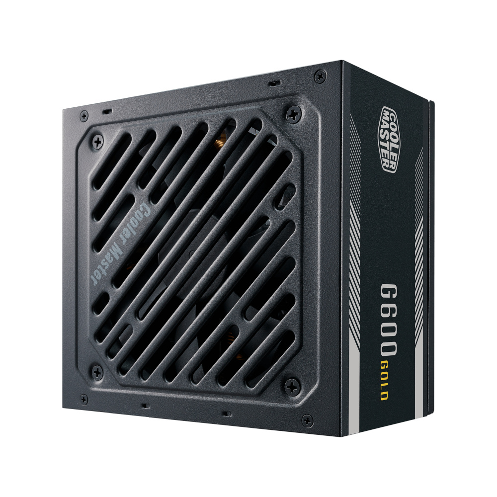 Fuente de Poder Cooler Master G600 80 PLUS Gold, 24-pin ATX, 120mm, 600W