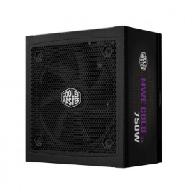 Fuente de Poder Cooler Master MWE Gold 750 V3 80 PLUS Gold ATX, Modular, 24-pin ATX, 12VHPWR, 120mm, 750W