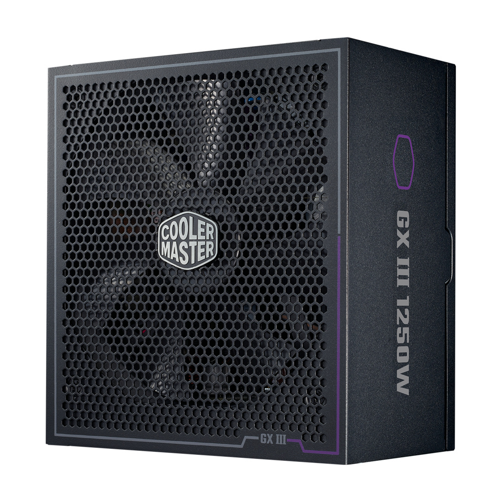 Fuente de Poder Cooler Master GX III GOLD 1250 80 PLUS Gold ATX, Modular, 24-pin ATX, 135mm, 1250W