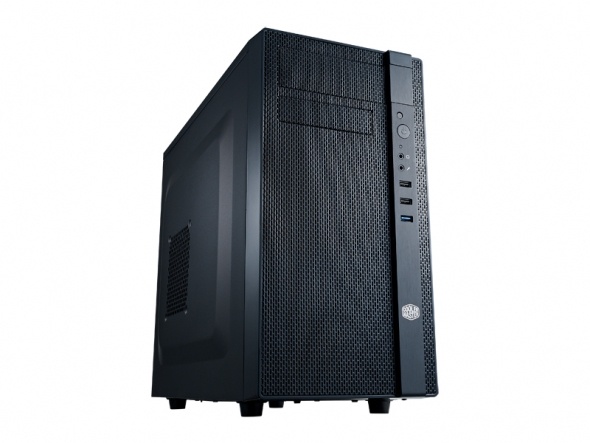 Gabinete Cooler Master N200, Mini-Tower, micro-ATX/mini-iTX, USB 2.0/3.0, sin Fuente, Negro
