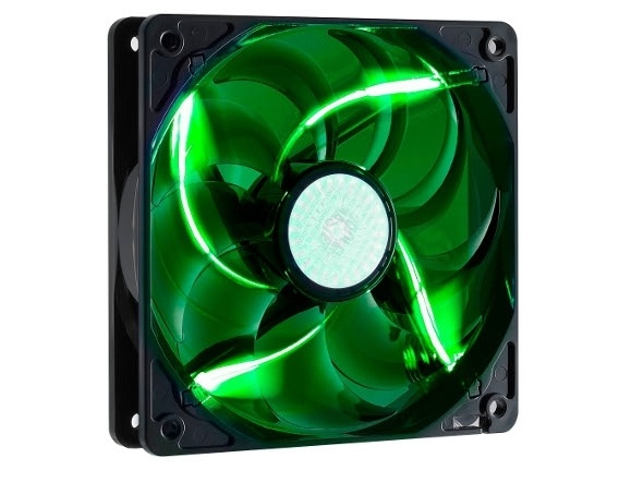 Ventilador Cooler Master SickleFlow 120 LED Verde, 120mm, 2000RPM, Negro/Verde
