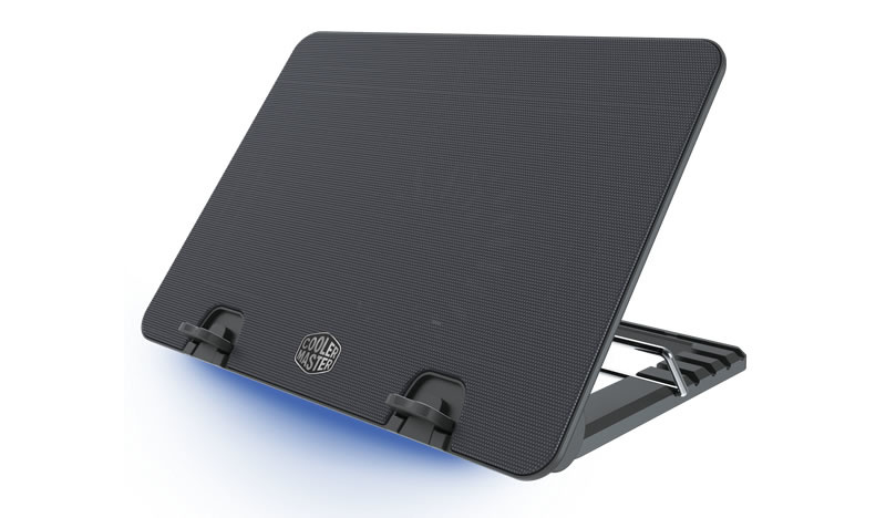 Cooler Master Base Enfriadora Ergostand IV para Laptop 17", 1 Ventilador, Negro