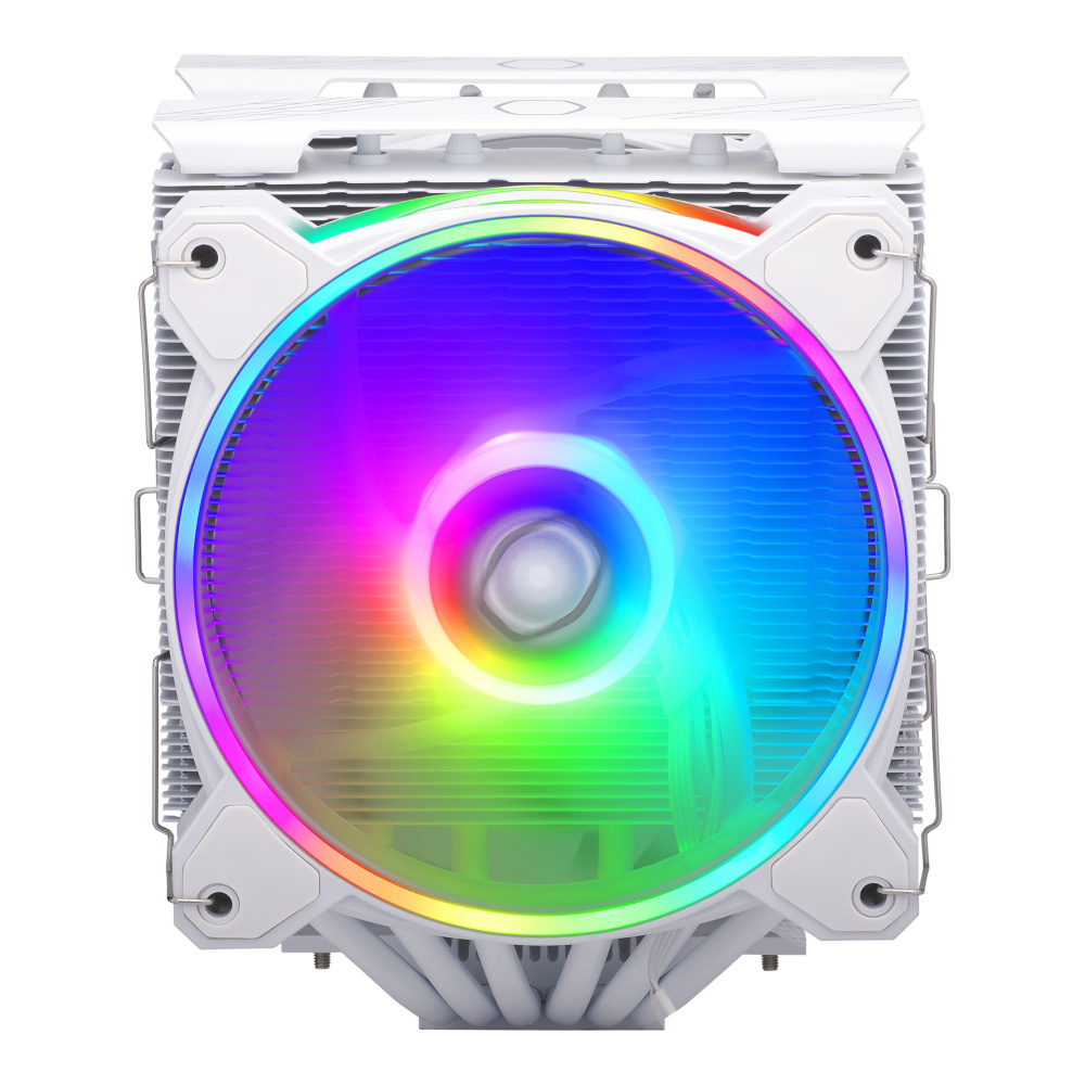 Disipador CPU Cooler Master Hyper 622 Halo White, 120mm, hasta 2050RPM, Blanco 