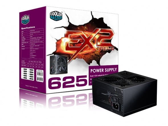Fuente de Poder Cooler Master Extreme 2, ATX, 625W