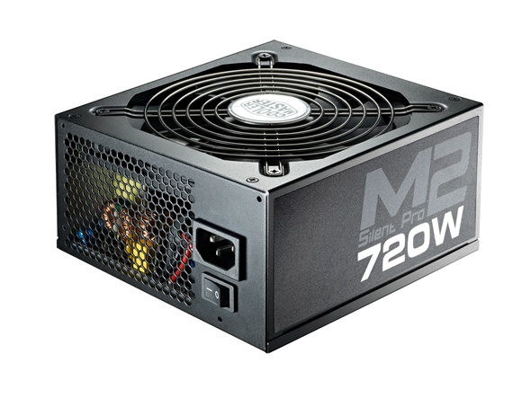 Fuente de Poder Cooler Master Silent Pro M2 80 PLUS Bronze, 24-pin ATX, 720W