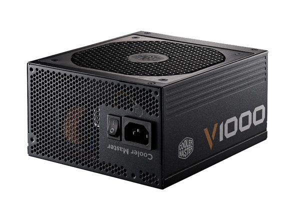 Fuente de Poder Cooler Master V1000 80 PLUS Gold, ATX, 135mm, 1000W