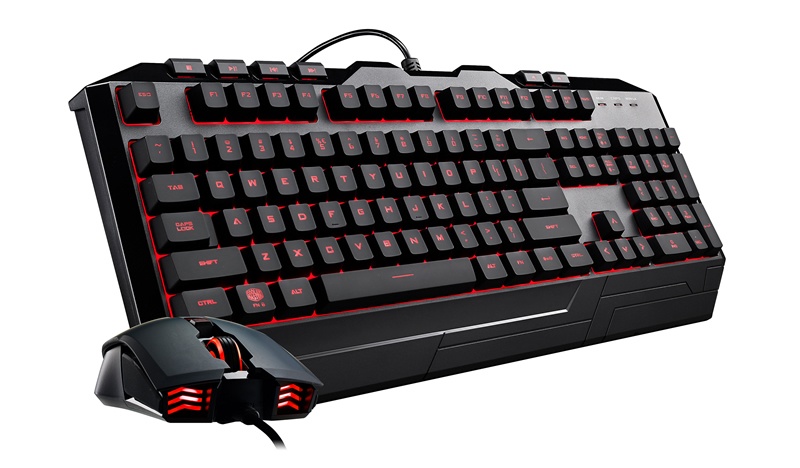 Kit Gamer de Teclado y Mouse Cooler Master Devastator 3 RGB, Alámbrico, USB, Negro (Español)