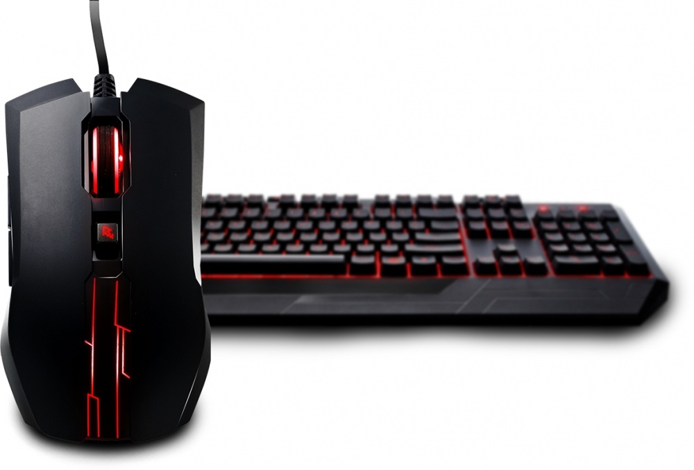 Kit Gamer de Teclado y Mouse Cooler Master Devastator II Rojo, Alámbrico, USB, Negro