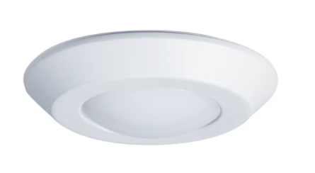 Cooper Lighting Lámpara LED para Techo BLD4089BLE40AWH Regulable, Interior, Luz Fría, 9W, 800 Lúmenes, para Casa