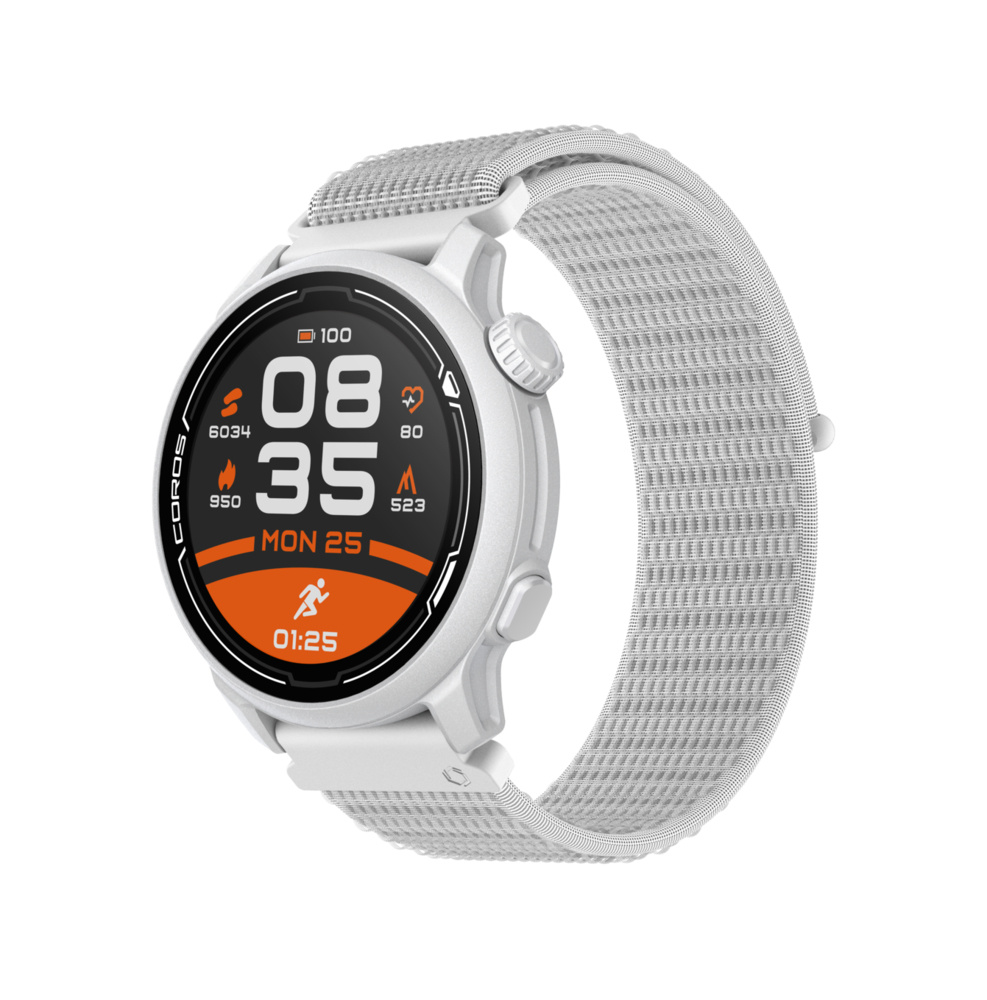 Coros Smartwatch Pace 2, Touch, Bluetooth 4.2, Blanco - Resistente al Agua