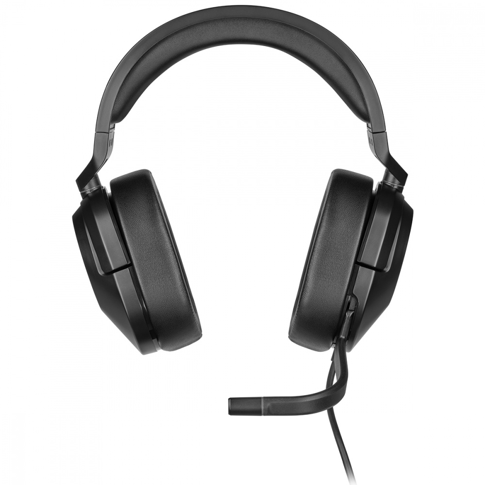 Corsair Audífonos Gamer HS55 SURROUND 7.1, Alámbrico, 1.8 Metros, 3.5mm/USB, Negro