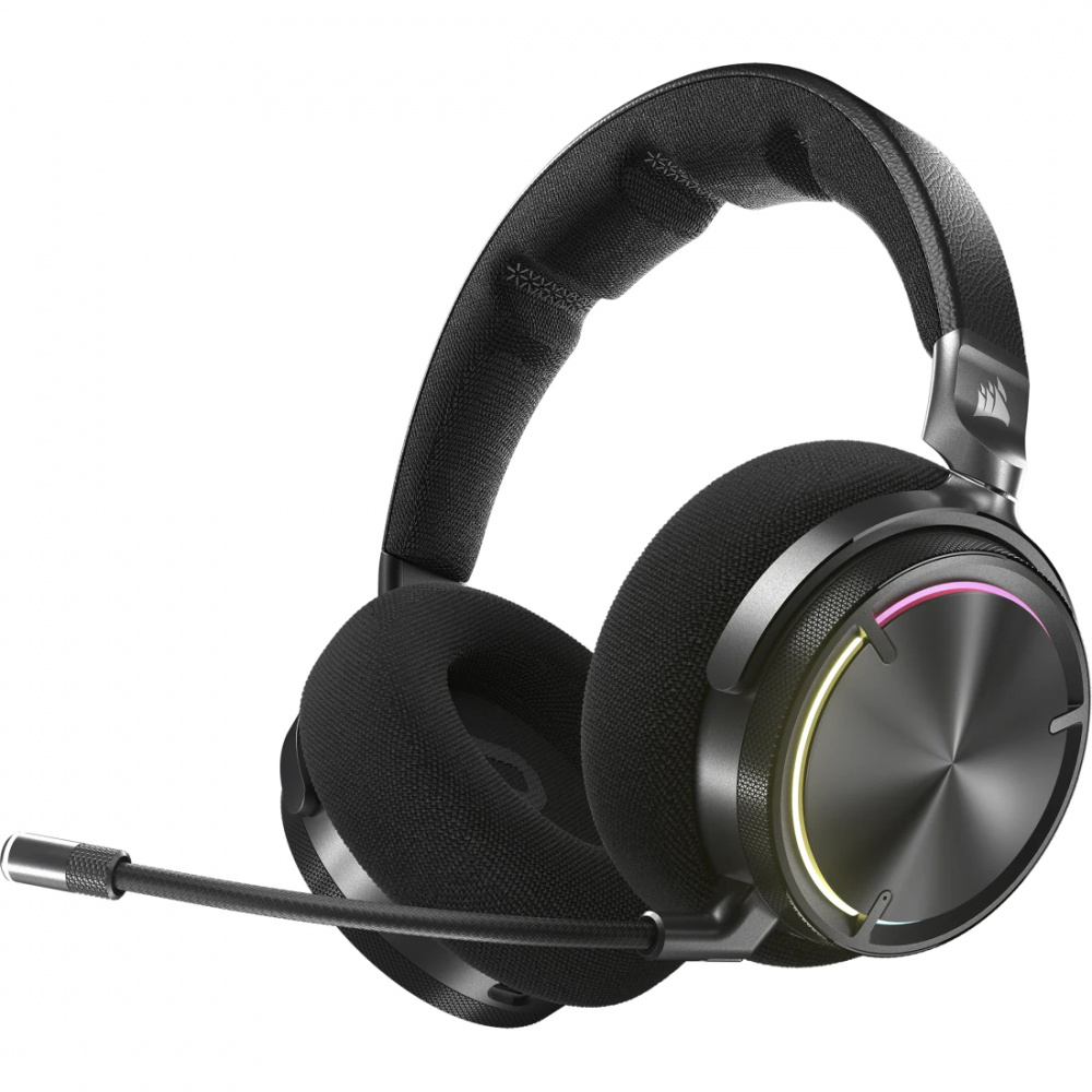Corsair Audífonos Gamer Virtuoso MAX Wireless Gaming, Inalámbrico, USB-C, Negro