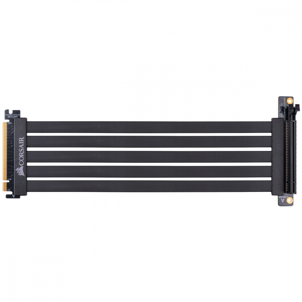 Corsair Cable PCIe Macho - PCIe Hembra, 30cm, Negro