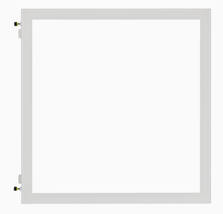 Corsair Panel de Vidrio Templado AIRFLOW para iCUE 4000X/4000D/4000D, Blanco