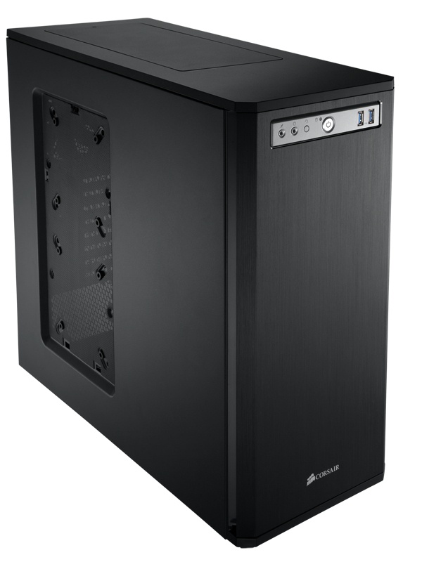 Gabinete Corsair Obsidian 550D, Midi-Tower, ATX/micro-ATX, USB 3.0, sin Fuente, Negro