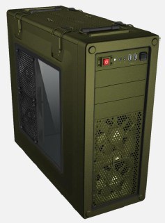 Gabinete Corsair Vengeance C70, Midi-Tower, ATX/micro-ATX, USB 3.0, sin Fuente, Verde Militar